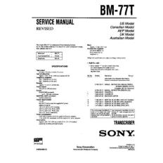 Bm11d Service Manual
